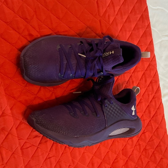 Under Armour Other - Under Armour Purple Lace-Up Athletic Sneakers